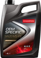 Photos - Engine Oil CHAMPION OEM Specific 5W-20 MS-FE 4 L