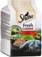 Photos - Cat Food Sheba Fresh Cuisine Taste of Rome 6 pcs 