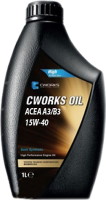 Photos - Engine Oil CWORKS 15W-40 ACEA A3/B3 1 L