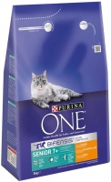 Photos - Cat Food Purina ONE Senior 7+ Chicken/Whole Grains  3 kg