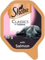 Photos - Cat Food Sheba Classic Salmon in Terrine Trays 80 g 