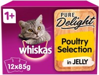 Photos - Cat Food Whiskas 1+ Pure Delight Poultry Selection in Jelly  12 pcs