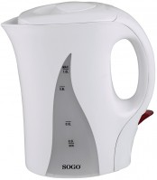 Photos - Electric Kettle Sogo SS-5740 1100 W 1 L  white