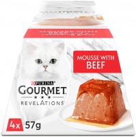 Photos - Cat Food Gourmet Revelations Mousse Beef 4 pcs 