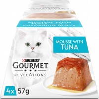 Photos - Cat Food Gourmet Revelations Mousse Tuna 4 pcs 