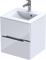 Photos - Washbasin cabinet ORiSTO Silver 50 OR33-SD2S-50-1 