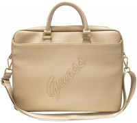 Photos - Laptop Bag GUESS Saffiano Script 15 15 "