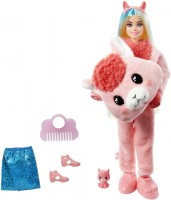 Photos - Doll Barbie Cutie Reveal Llama Plush Costume HJL60 