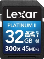 Photos - Memory Card Lexar Platinum II 300x SD 32 GB