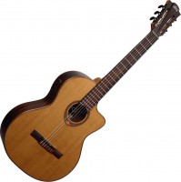 Photos - Acoustic Guitar LAG Occitania OC118CE 