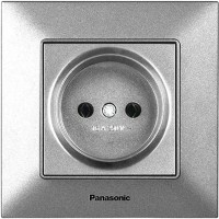 Photos - Socket Panasonic WNTC02012SL-UA silver