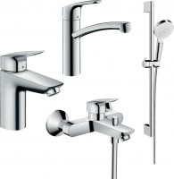 Photos - Bath Tap Set Hansgrohe Logis 20200012 