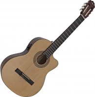 Photos - Acoustic Guitar Gear4music Deluxe Single Cutaway Classical Electro Acoustic Guitar 