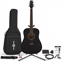Photos - Acoustic Guitar Gear4music Dreadnought Left Handed Acoustic Guitar Accessory Pack 