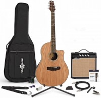 Photos - Acoustic Guitar Gear4music Deluxe Roundback Acoustic Guitar Complete Pack 