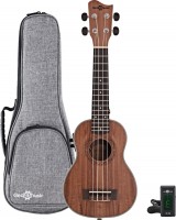 Photos - Acoustic Guitar Gear4music Koa Soprano Electro-Ukulele Pack 