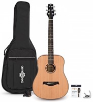 Photos - Acoustic Guitar Gear4music 3/4 Size Acoustic Travel Guitar Pack 