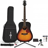 Photos - Acoustic Guitar Gear4music Dreadnought Acoustic Guitar Complete Player Pack 