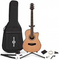 Photos - Acoustic Guitar Gear4music Roundback Acoustic Guitar Complete Player Pack 