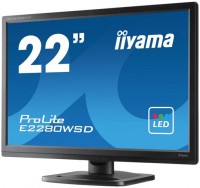 Photos - Monitor Iiyama ProLite E2280WSD 22 "  black