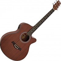 Photos - Acoustic Guitar Gear4music Deluxe Cutaway Electro Acoustic Guitar Sapele 