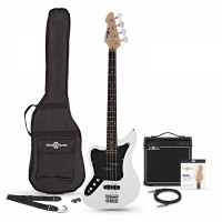 Photos - Guitar Gear4music Seattle Left Handed Bass Guitar 15W Amp Pack 