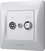 Photos - Socket Videx VF-BNSK2TVSATE-SS silver