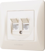 Photos - Socket Videx VF-BNSK2PC6TF3-CR beige