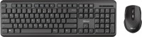 Photos - Keyboard Trust TKM-350 Wireless Silent Keyboard and Mouse Set 