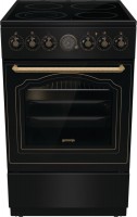 Photos - Cooker Gorenje GECS 5B70 CLB black