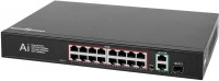 Photos - Switch GreenVision GV-010-D-16+2 PG+1 SFP