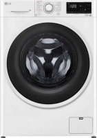 Photos - Washing Machine LG AI DD F4V3VS7WW white