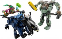 Photos - Construction Toy Lego Neytiri and Thanator vs AMP Suit Quaritch 75571 