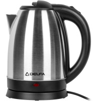 Photos - Electric Kettle Delfa 3402 X 1500 W 1.7 L  stainless steel