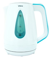 Photos - Electric Kettle Vivax WH-171WT 2200 W 1.7 L  white