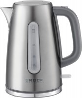 Photos - Electric Kettle Brock WK 9901 GY 2200 W 1.7 L  stainless steel