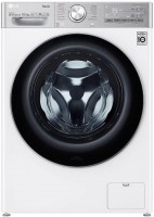 Photos - Washing Machine LG AI DD F6V1110WTSA white