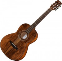 Photos - Acoustic Guitar Harley Benton Custom Line CLP-15E Flame Koa Exotic 