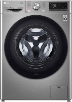 Photos - Washing Machine LG AI DD F4V510SSE silver