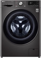 Photos - Washing Machine LG AI DD F6V909BTSA graphite