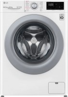 Photos - Washing Machine LG AI DD F4V310WSE white