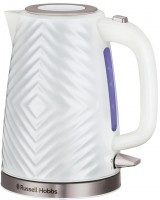 Photos - Electric Kettle Russell Hobbs Groove 26381-70 white