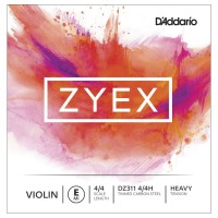 Strings DAddario ZYEX Single Violin E String 4/4 Heavy 