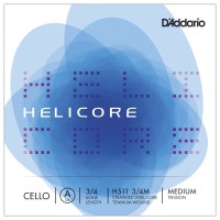 Photos - Strings DAddario Helicore Single A Cello 3/4 Medium 