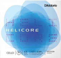 Photos - Strings DAddario Helicore Single A Cello 4/4 Medium 