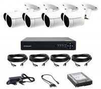 Photos - Surveillance DVR Kit CoVi Security AHD-4W 5MP MasterKit/HDD500 