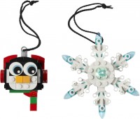 Photos - Construction Toy Lego Penguin and Snowflake 40572 