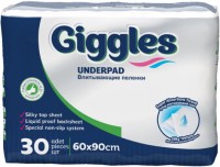 Photos - Nappies Giggles Underpads 60x90 / 30 pcs 