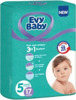 Photos - Nappies Evy Baby Diapers 5 / 17 pcs 