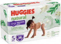 Photos - Nappies Huggies Natural Pants 5 / 38 pcs 